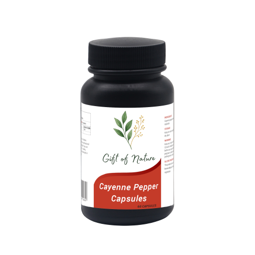 Cayenne Pepper Capsules x 60