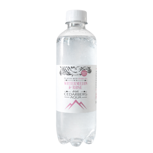 Cedarberg Aqua Sugar Free Watermelon & Rose Water 500ml x 6